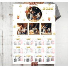 Календарь 2026 на несколько фото №15